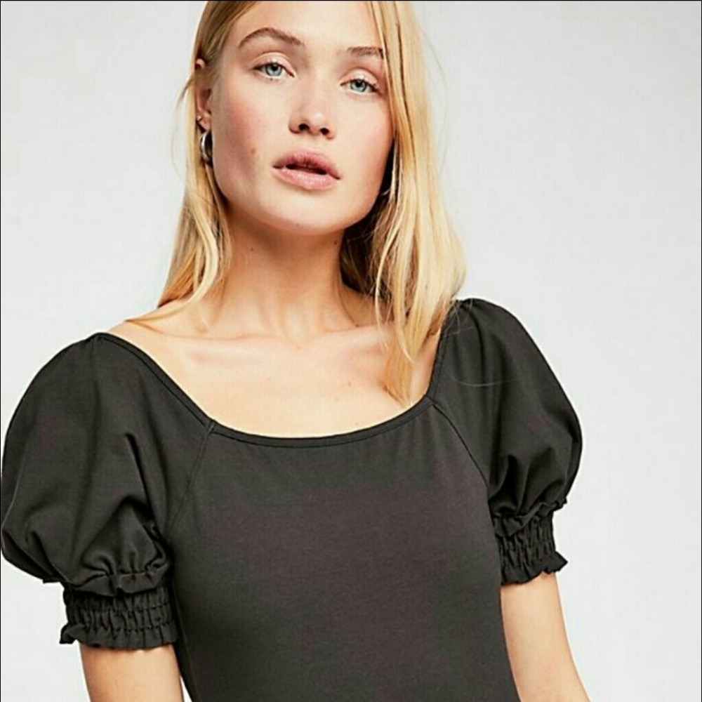 NWT Free People Cropped Tee